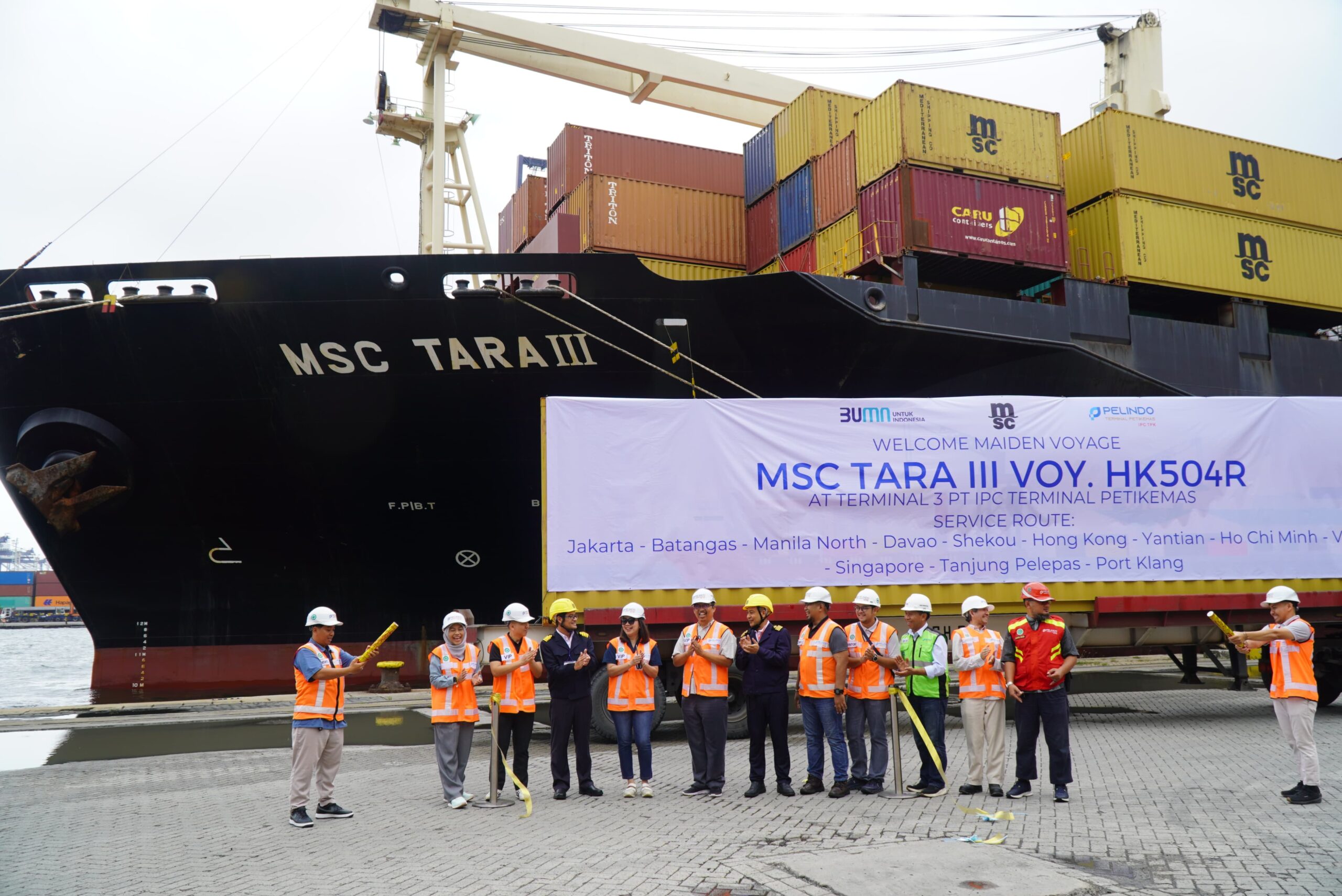 IPC Terminal Petikemas Layani Service Baru MSC