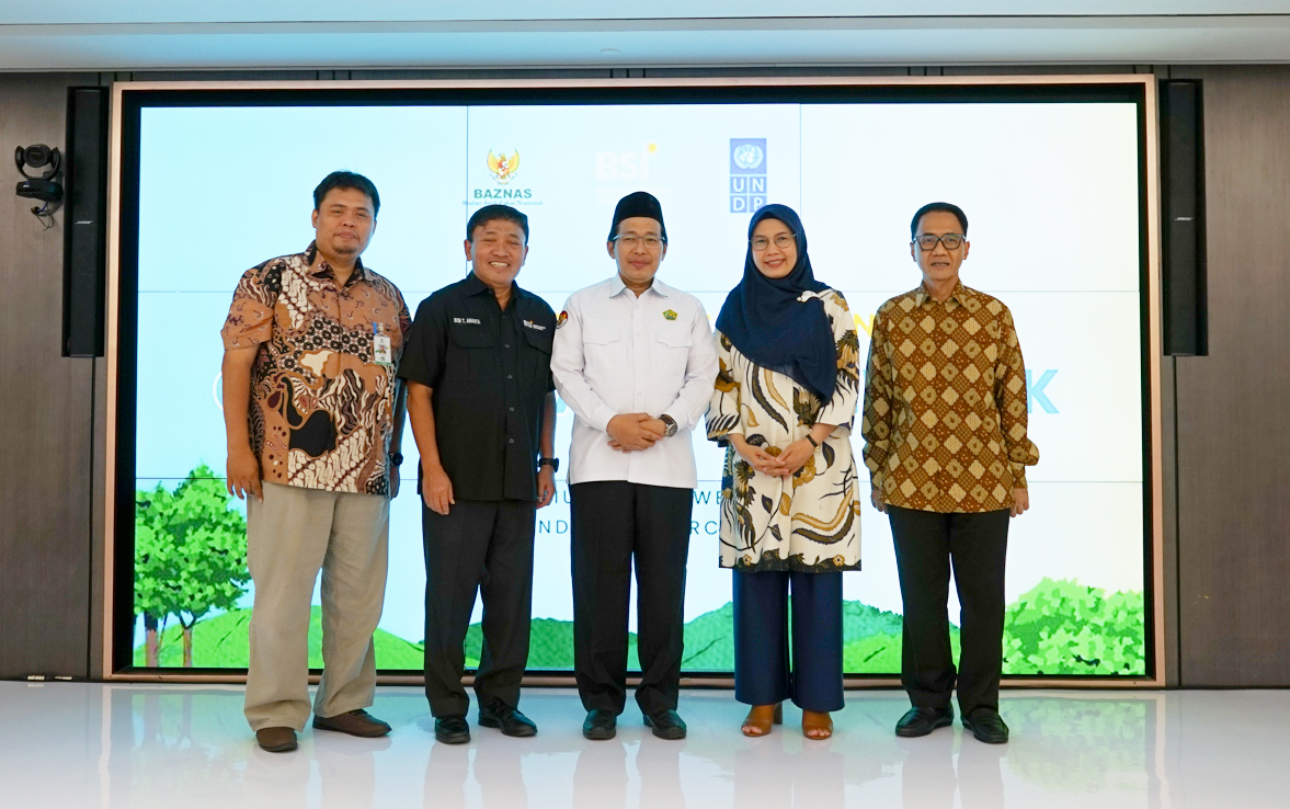 BSI Bersama UNDP & BAZNAS Perkuat Implementasi Green Zakat untuk Keberlanjutan