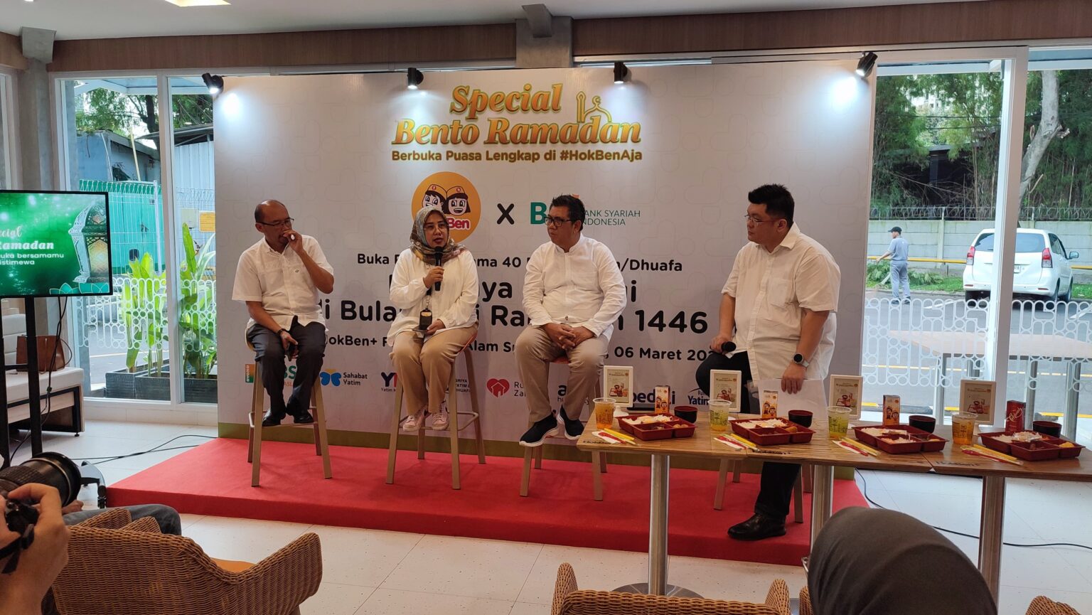 BSI dan Hokben Kolaborasi untuk Kebahagiaan Ramadhan Anak Yatim