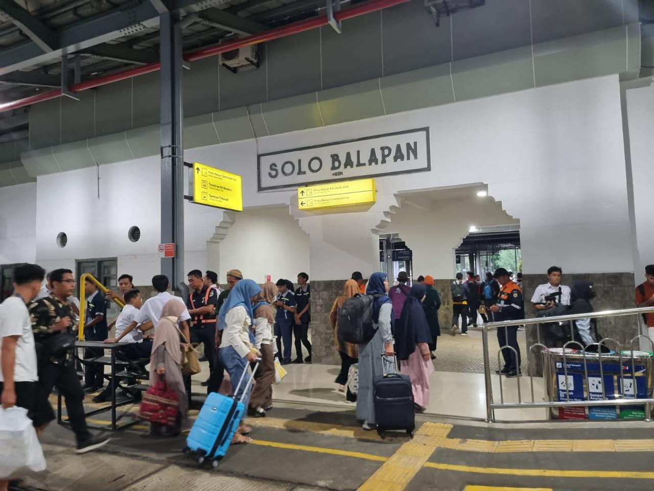 Meningkatkan Kenyamanan Mudik, Stasiun Solo Balapan Jadi Pusat Mobilitas Terintegrasi