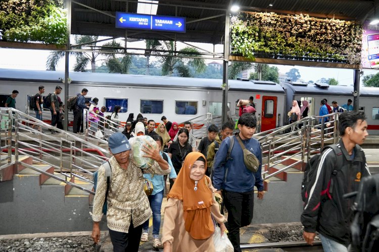 Momen Lebaran 2025, KAI Tanjungkarang Layani Hampir 90 Ribu Penumpang