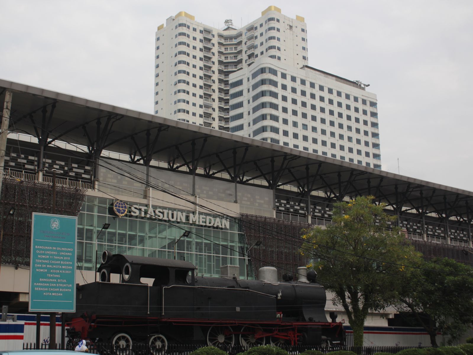 Inovasi Transportasi Modern Terpadu di Stasiun Medan