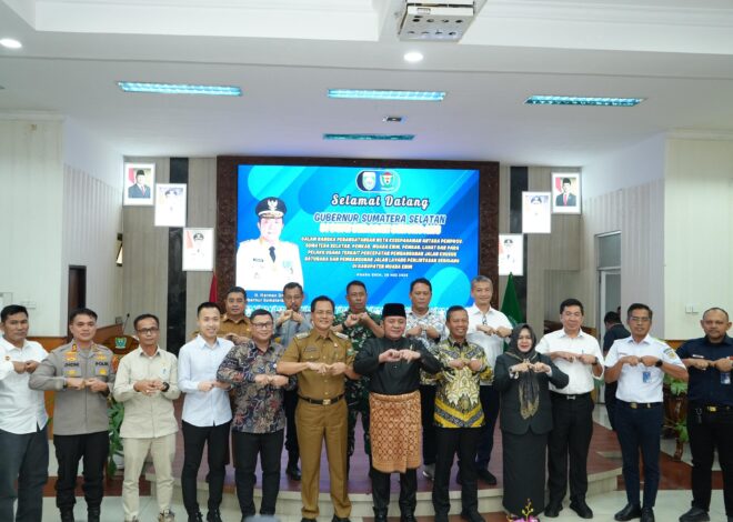 PT KAI Bersama Pemprov Sumsel, Pemkab Muara Enim, B2PJN dan PT Bukit Asam Tandatangani MoU Percepatan Pembangunan 5 Flyover di Kabupaten Muara Enim