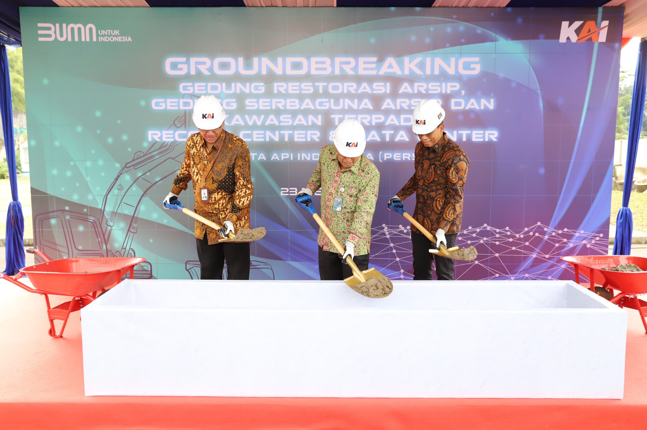 KAI Tingkatkan Pengelolaan Arsip dengan Gedung Record Center Baru
