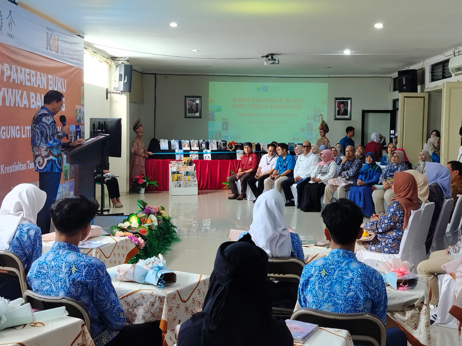 SMP YWKA Gelar Expo Buku, KAI Turut Dorong Semangat Baca Generasi Muda